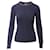 Ba&Sh Funkelnder Pullover aus nachtblauem Polyester  ref.602089