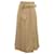 Vince High Rise Belted Midi Skirt in Brown Viscose  Cellulose fibre  ref.602271