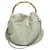 Gucci "GG" Embossed Bamboo Top Handle Hobo Bag Flesh Leather  ref.602358
