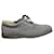 sneakers Hogan p 38,5 Grey Leather Cloth  ref.602657
