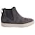 Vince Flat Ankle Sneakers in Grey Suede  ref.602691
