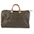 Louis Vuitton Speedy 40 Monogram canvas Brown Leather  ref.602738