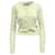 Moschino Bow Embellished Knit Cardigan in Cream and Black Polyamide  Multiple colors Nylon  ref.602967