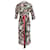 Diane Von Furstenberg Madalena Wrap Dress in Multicolor Viscose Python print Cellulose fibre  ref.602969