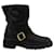 Stuart Weitzman Ryder Lift Boots in Black Leather  ref.603009