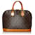 Louis Vuitton Brown Monogram Alma PM Leather Cloth  ref.603053