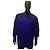 Maglia blu rigida di Issey Miyake