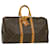 Louis Vuitton Keepall 45 Brown Cloth  ref.603142