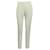 Giambattista Valli Straight Leg Pants in Ecru Cotton  White Cream  ref.603259