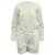 Nina Ricci Long Sleeve Jumpsuit in White Cotton   ref.603495