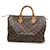 Louis Vuitton Speedy 35 Brown Cloth  ref.603612
