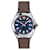 Versace Hellenyium Strap Watch Metálico Couro  ref.603738