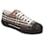 Burberry Herren Jack Check Sneakers aus brauner Baumwolle  ref.603855