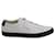 Autre Marque Common Projects Perforated Achilles Low Top Sneakers in White Leather  ref.604037