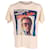 Gucci Elton John Print T-Shirt aus weißer Baumwolle  ref.604048