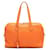 Hermès Clémence Victoria II 35 Sac Cuir Veau façon poulain Orange  ref.604059