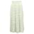 Maje Jupe longue en dentelle en polyester crème Blanc Écru  ref.604123