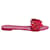 Tod's Floral Embellished Slides in Pink Patent Leather  ref.604264