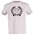 Camiseta de algodón gris con logo Laurel de Versace  ref.604480