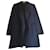 Carven Manteaux, Vêtements d'extérieur Coton Bleu Marine  ref.604499