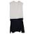 Bi Black/Ecru Dress Alexander WANG Eggshell Leather Silk Polyester  ref.604772