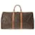 Louis Vuitton Keepall 55 Brown Cloth  ref.604879
