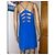 Alice + Olivia Kleid mit Spaghettiträgern Blau - Ansicht 3