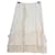 See by Chloé See by Chloe skirt with fringe Cream Cotton  ref.605354