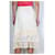 See by Chloé Falda See by Chloe con flecos Crema - vista 4
