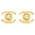 Chanel Aretes Dorado Metal  ref.605431