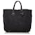 Prada Black Tessuto Gaufre Satchel Leather Pony-style calfskin Nylon Cloth  ref.605482