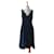 Autre Marque Dresses Black White Blue Cotton  ref.605558