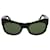Gucci Sonnenbrille aus Acetat mit quadratischem Rahmen Schwarz Zellulosefaser  ref.605573