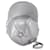 JW Anderson Nano Cap Bag in Silver Leather Silvery Metallic  ref.605595