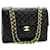 Chanel Timeless Black Leather  ref.605738