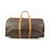 Louis Vuitton Monogramme Keepall 55 sac de marin Cuir  ref.605958