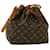 LOUIS VUITTON Monogram Petit Noe Shoulder Bag M42226 LV Auth ki2100 Cloth  ref.606035