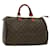 Louis Vuitton Monogram Speedy 35 Hand Bag M41524 LV Auth ds547 Cloth  ref.606192