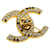 CHANEL COCO Spilla con marchio Pietra di metallo Oro CC Auth pt3102 D'oro  ref.606201