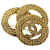 CHANEL Brosche Gold CC Auth ar7253 Golden Metall  ref.606249