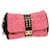 LOUIS VUITTON Monogram Bunny Clutch Bag Satin Leather Pink Black LV Auth 30276a  ref.606250