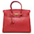 Hermès Birkin Red Leather  ref.606299