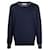 Brunello Cucinelli - Sweatshirt mit Kontraststreifen Blau Baumwolle  ref.606342