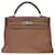 Hermès Kelly Brown Leather  ref.606373