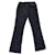 Vintage-Bootcut-W-Jeans von Diesel 25 Schwarz Baumwolle Elasthan  ref.606418