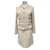 Chanel Terno de saia Bege Lã  ref.606419