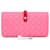 Bottega Veneta Intrecciato Pink Leder  ref.606656