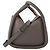 Boyy Wonton 20 Borsa in Pelle Grigia Grigio - vista 3