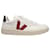 Veja V-12 Sneakers in Pelle Bianca e Blu Multicolore  ref.607007