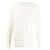 Alexander McQueen - Suéter Clássico Ivory Patchwork Spirit Skull Branco Algodão  ref.607103